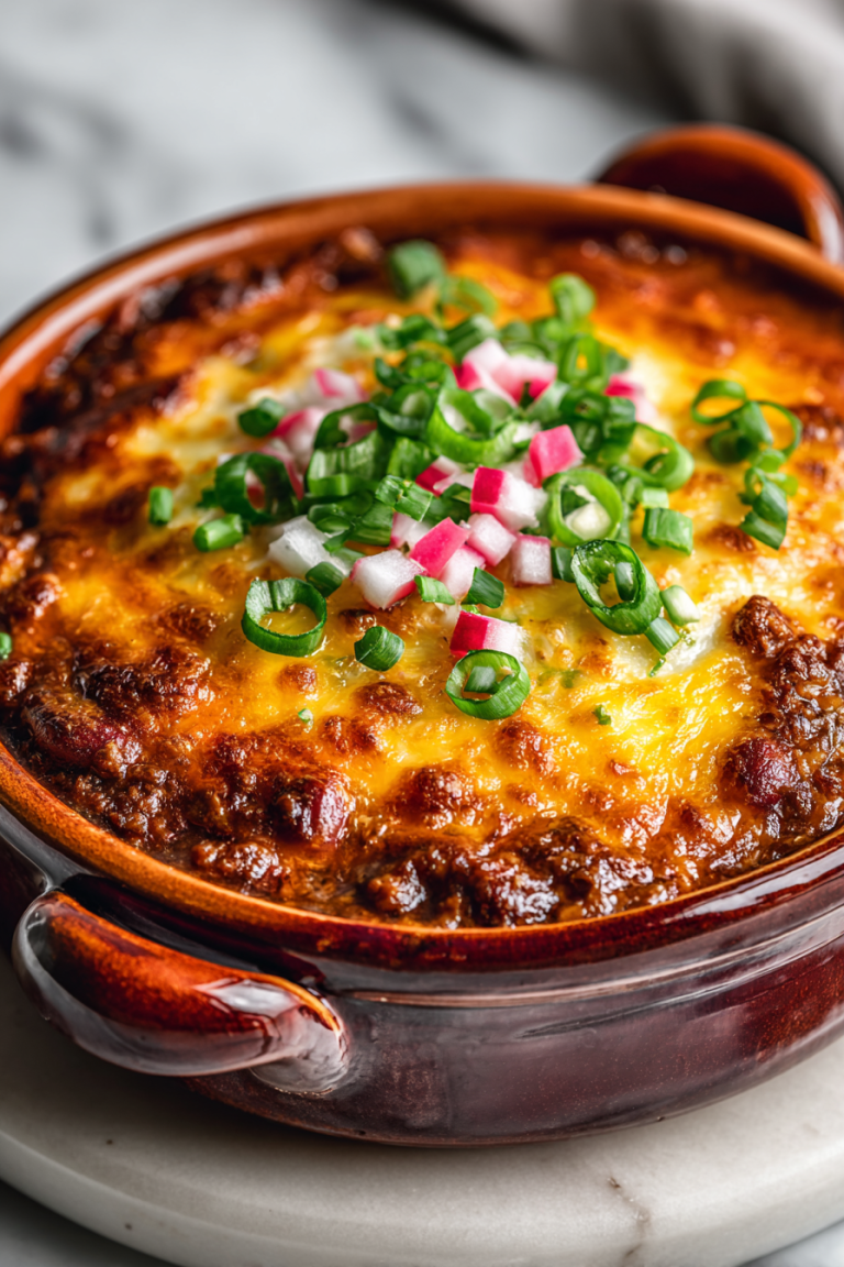 Easy Cowboy Bean and Potato Casserole