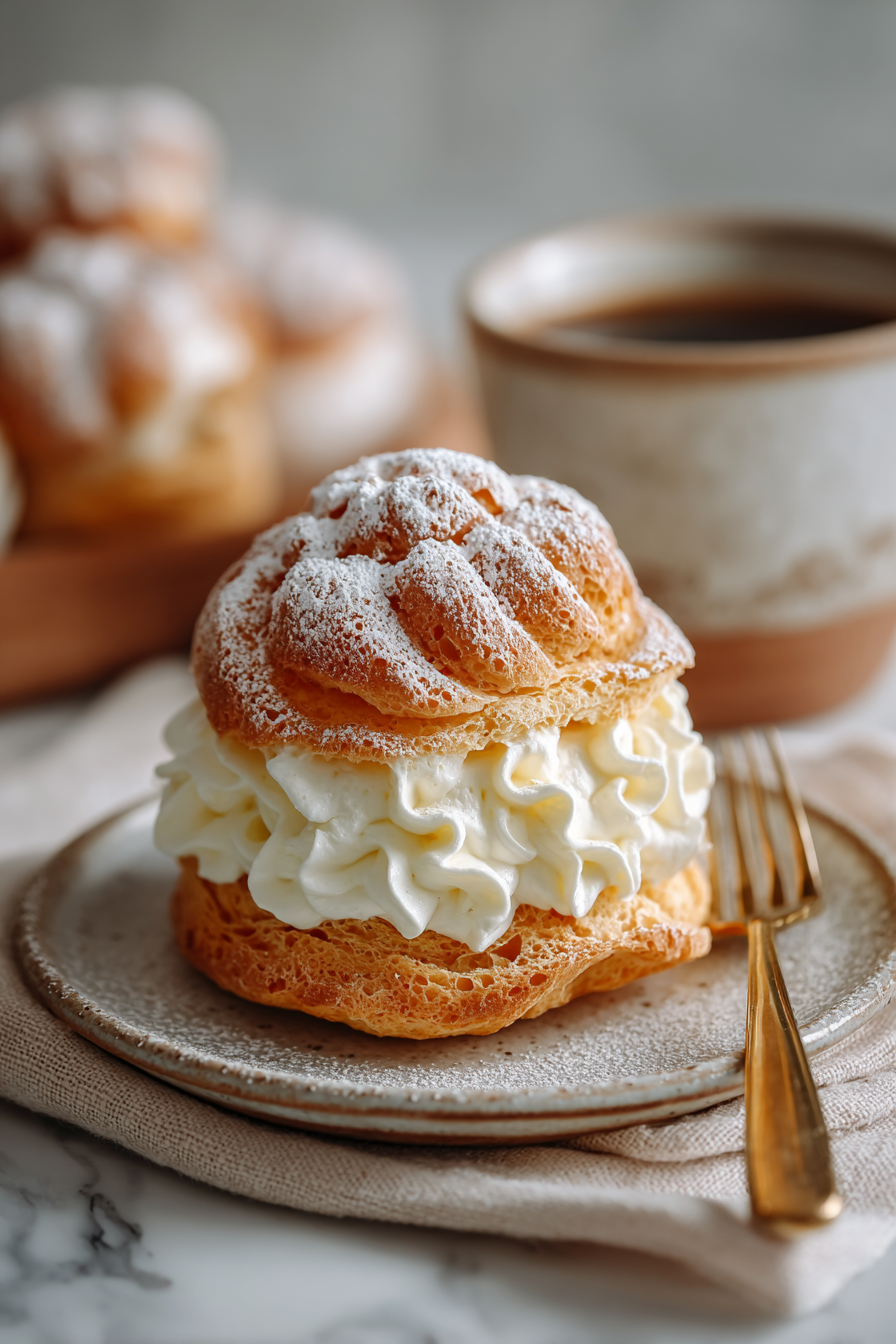 Easy Cream Puff Cake Recipe