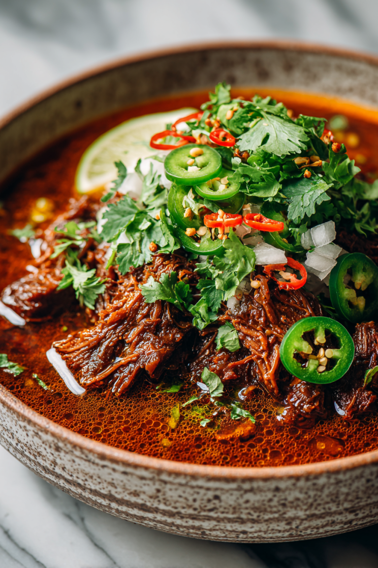 Easy Crockpot Mexican Beef Birria