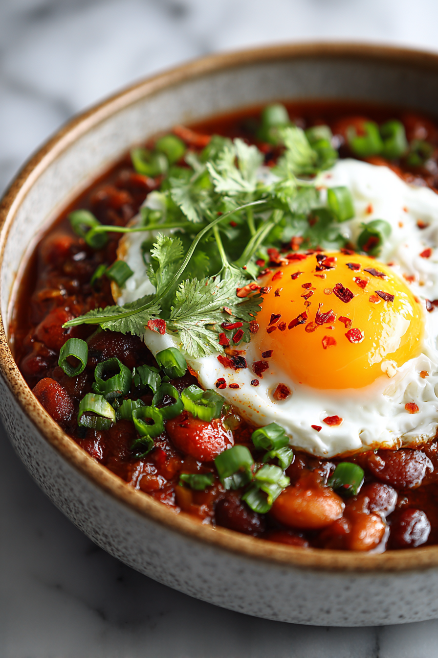 Easy Eggplant Bean Chili Recipe