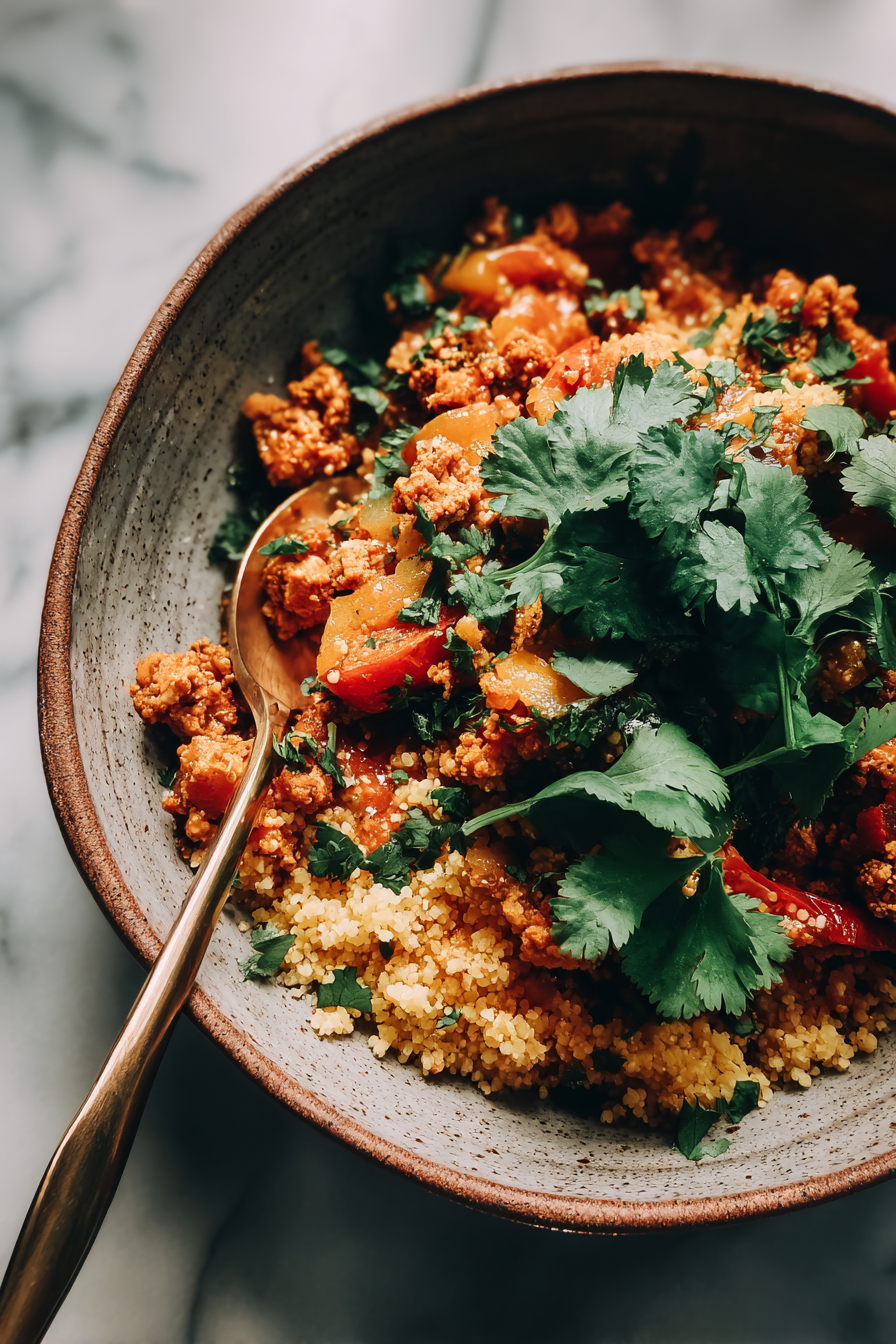 Easy Ground Turkey Enchilada Stir-Fry