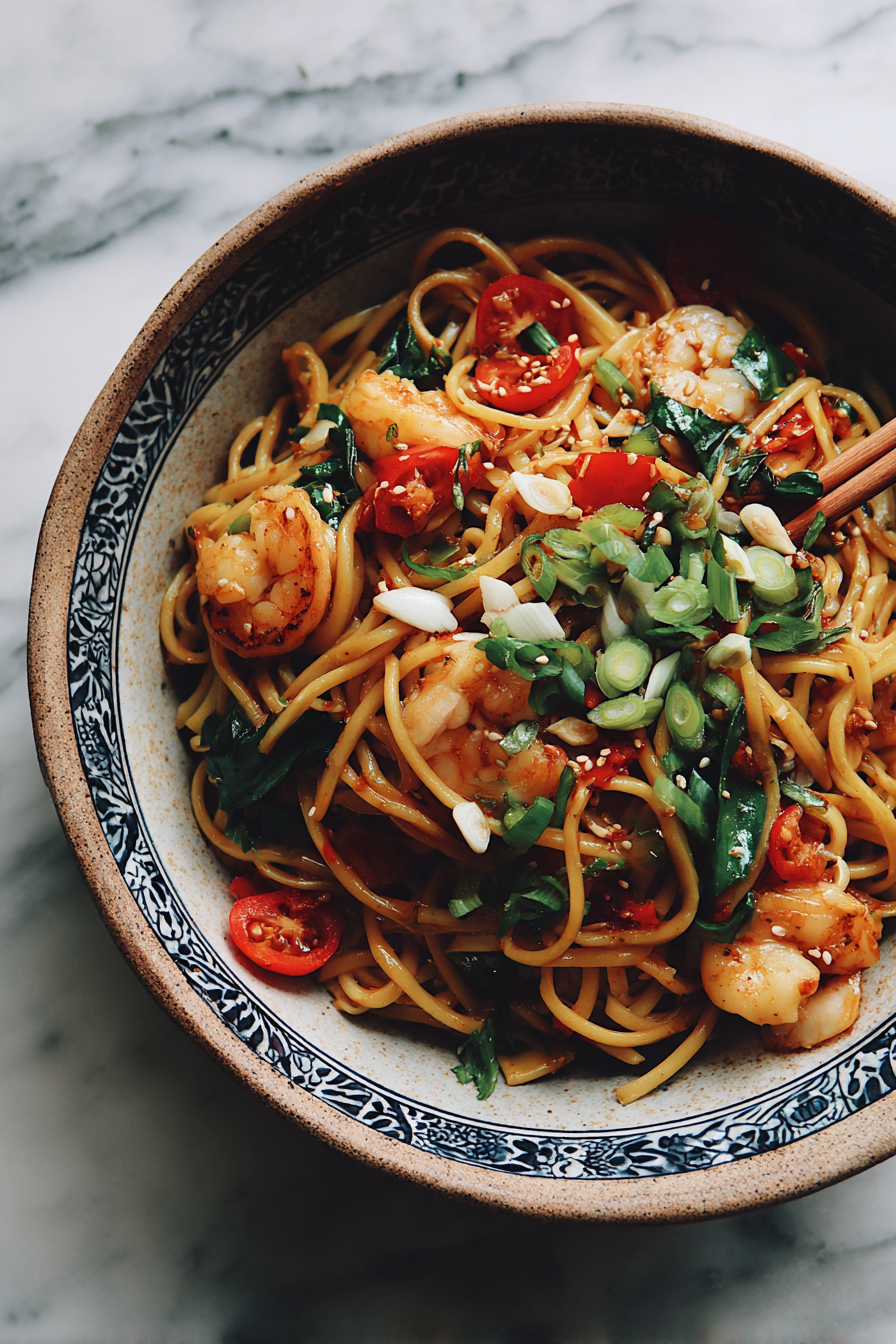 Easy Kung Pao Noodles