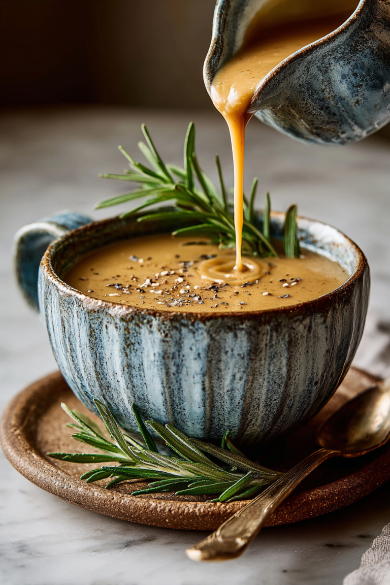 Easy Make-Ahead Turkey Gravy