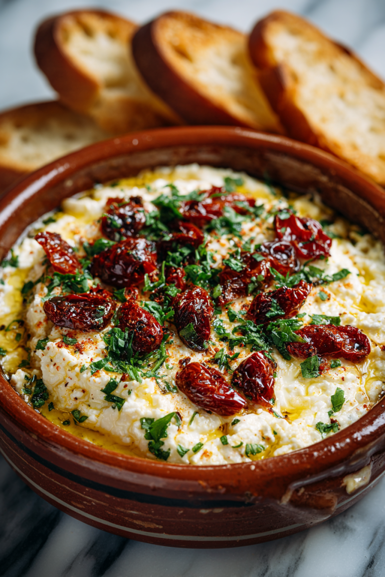 Easy Mediterranean Baked Feta