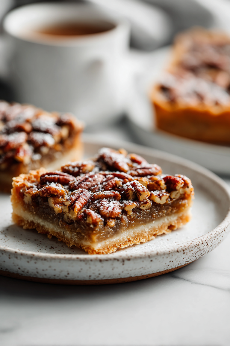 Easy Pecan Pie Bars