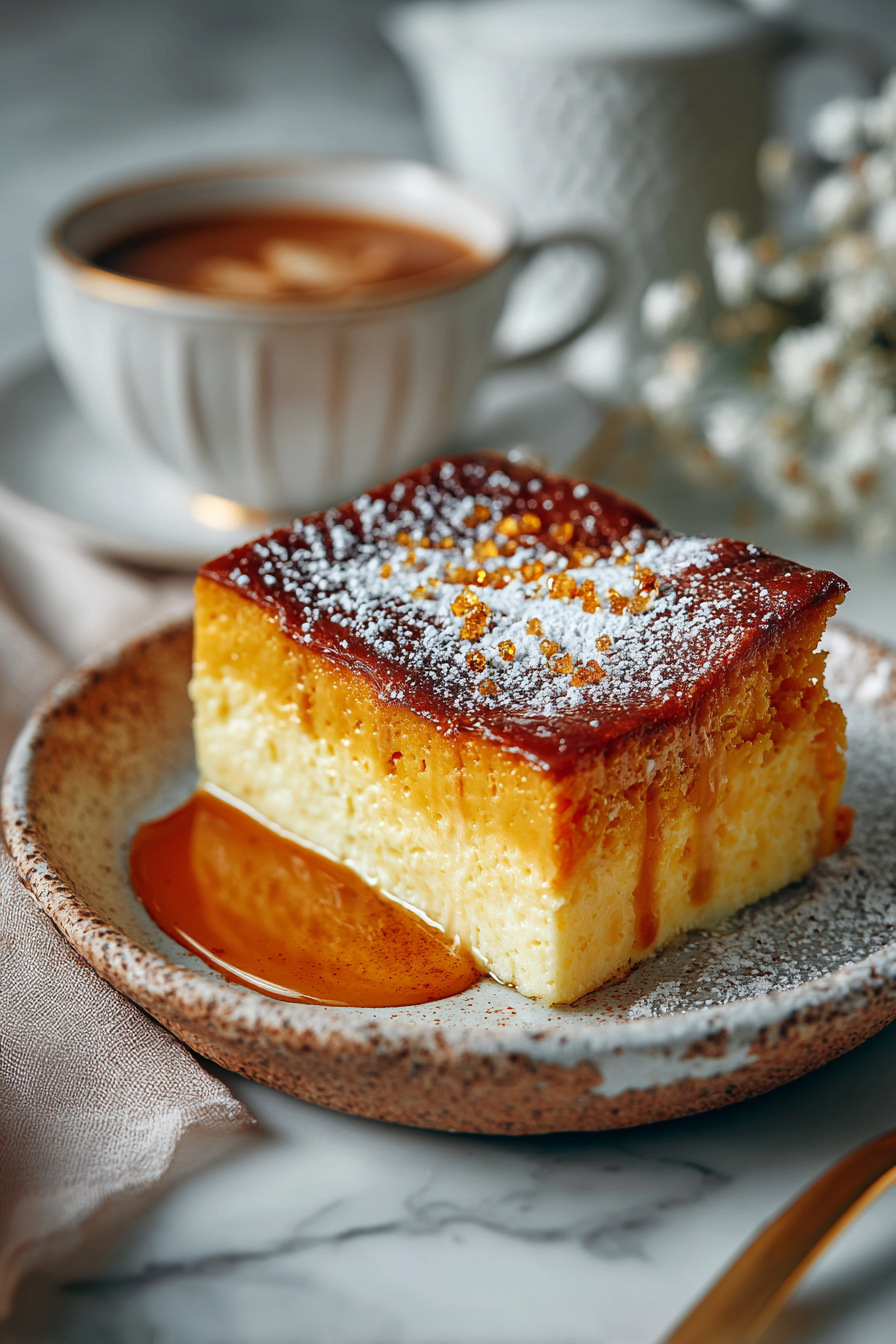 Easy Pumpkin Magic Custard Cake Recipe