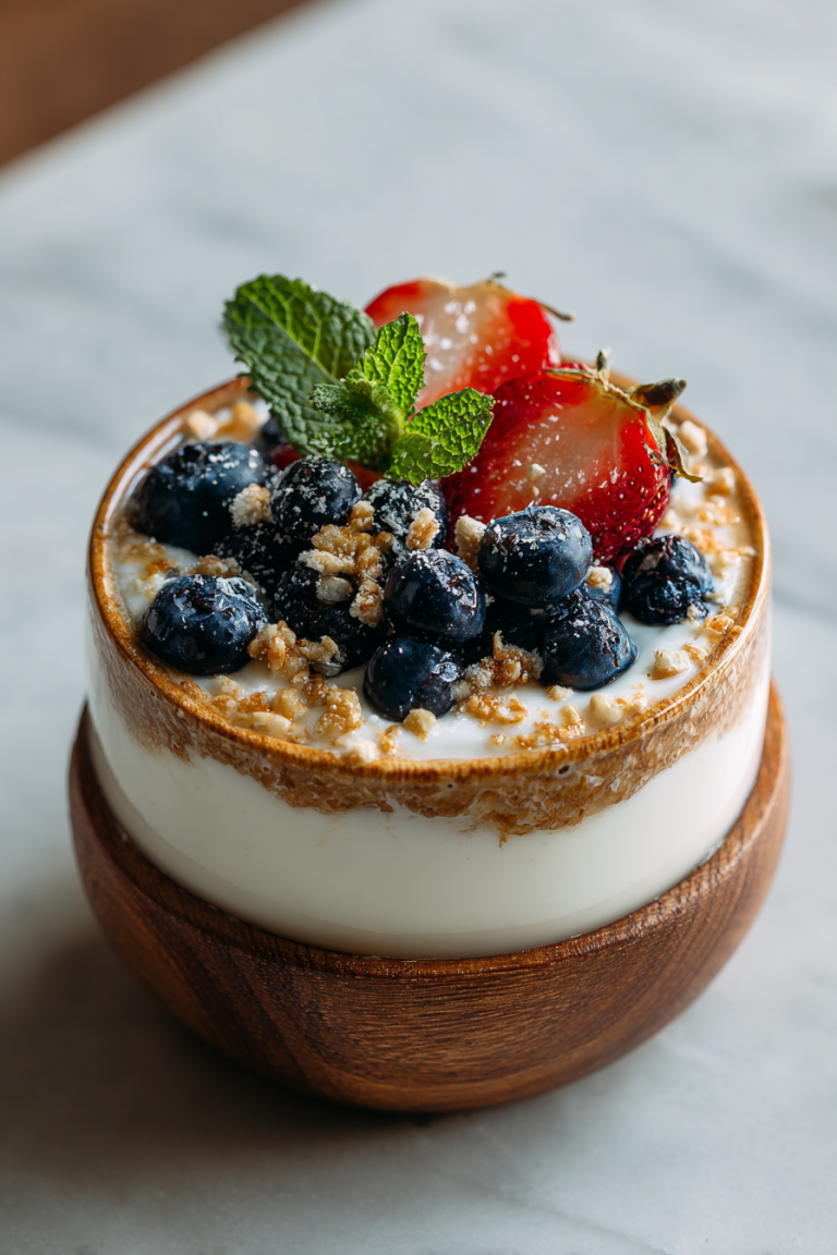 Easy Ricotta Yogurt Parfaits