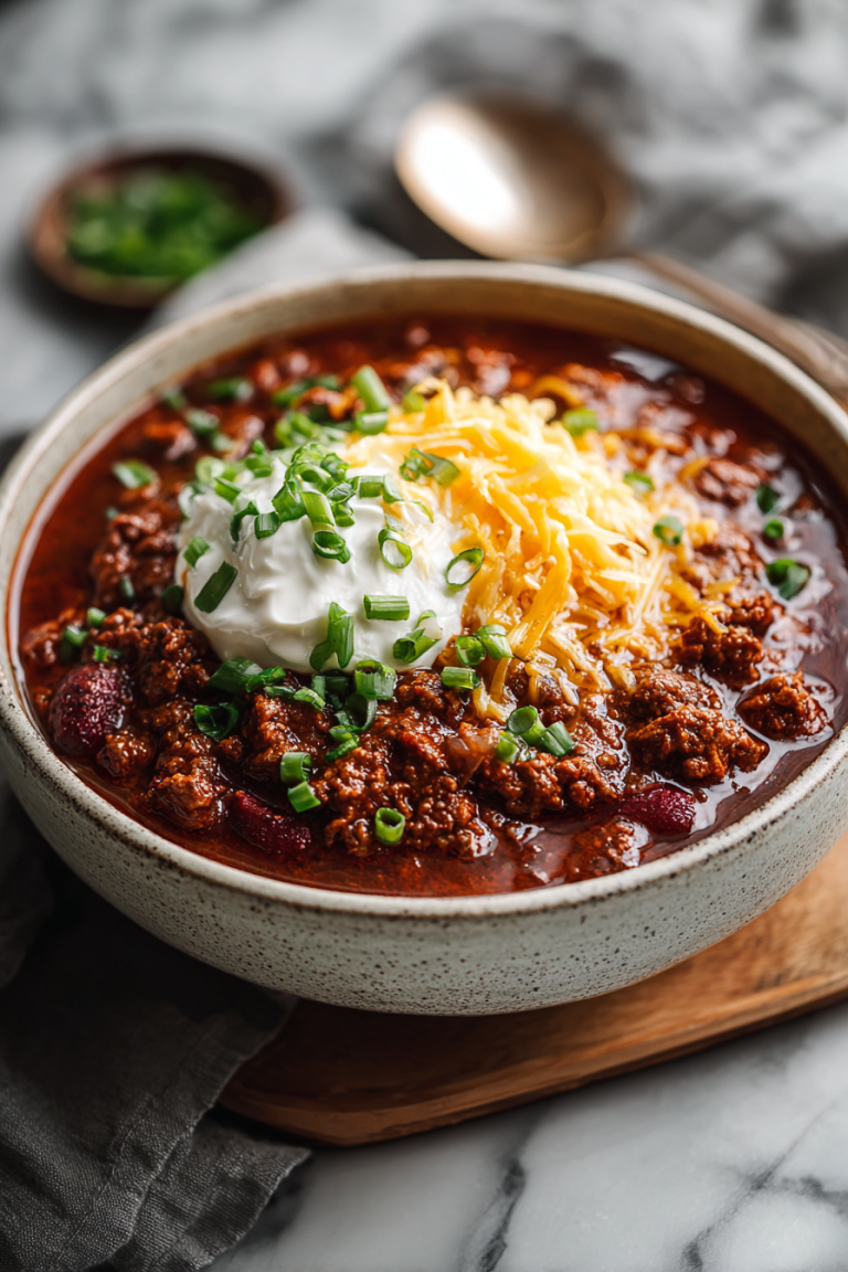 Easy Slow Cooker Keto Chili