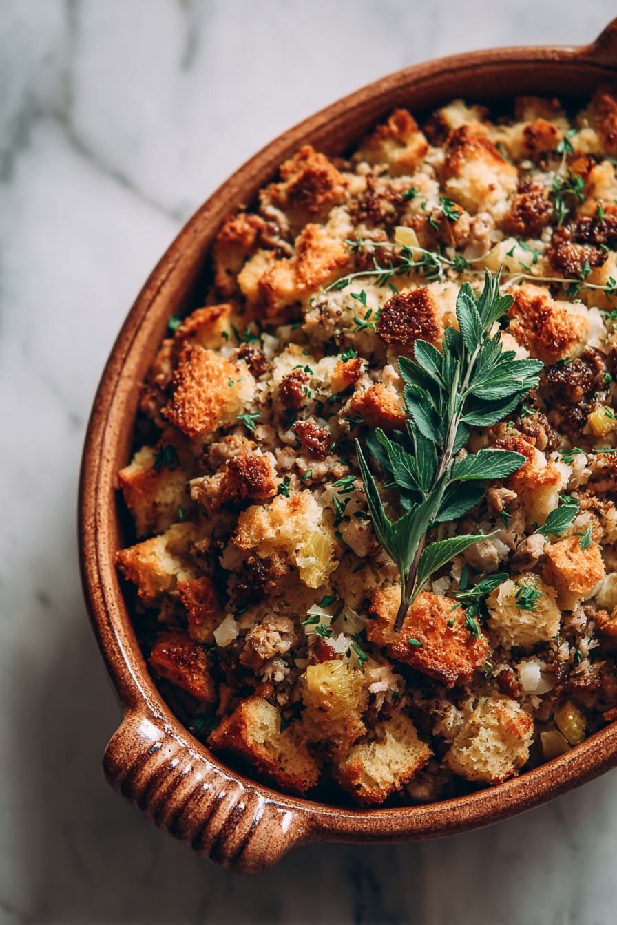 Easy Turkey and Stuffing Casserole