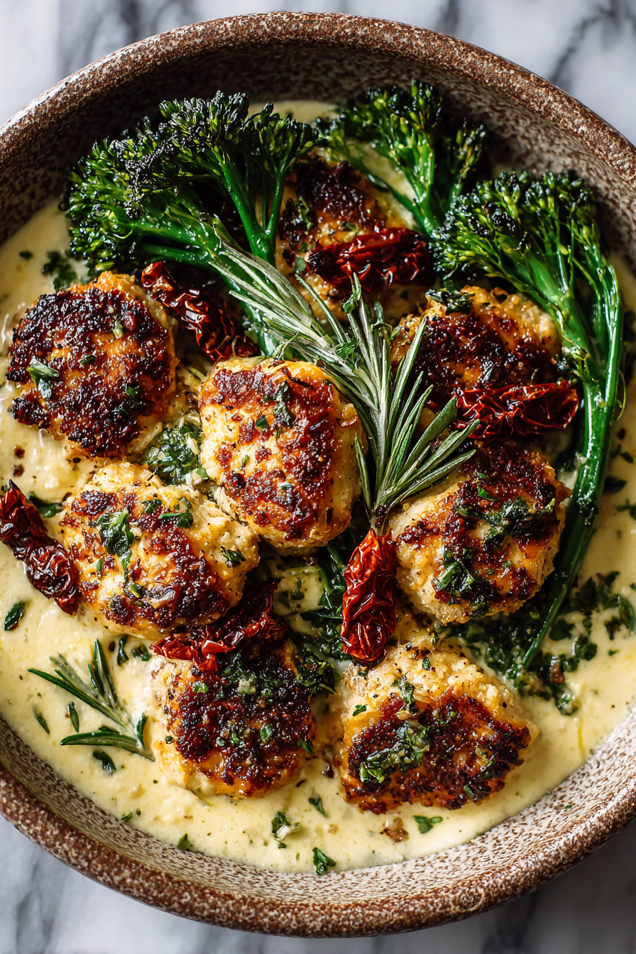 Garlic Parmesan Chicken Bites Recipe