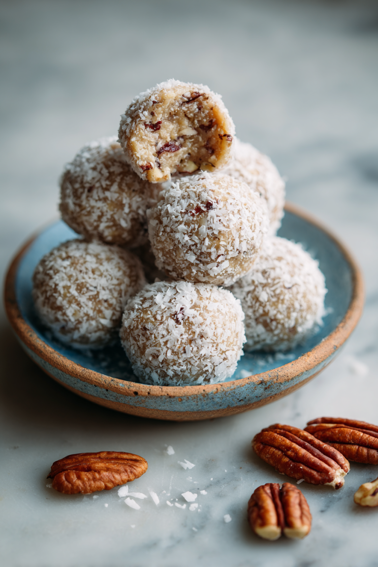 Georgia O'Keeffe's Pecan Butterballs