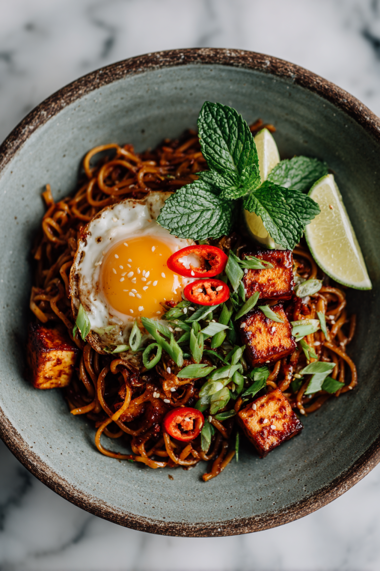 Gochujang Lime Tofu Noodle Jars