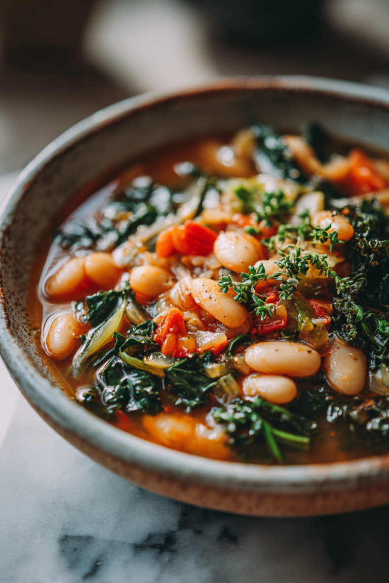 Hearty Cannellini Bean Stew