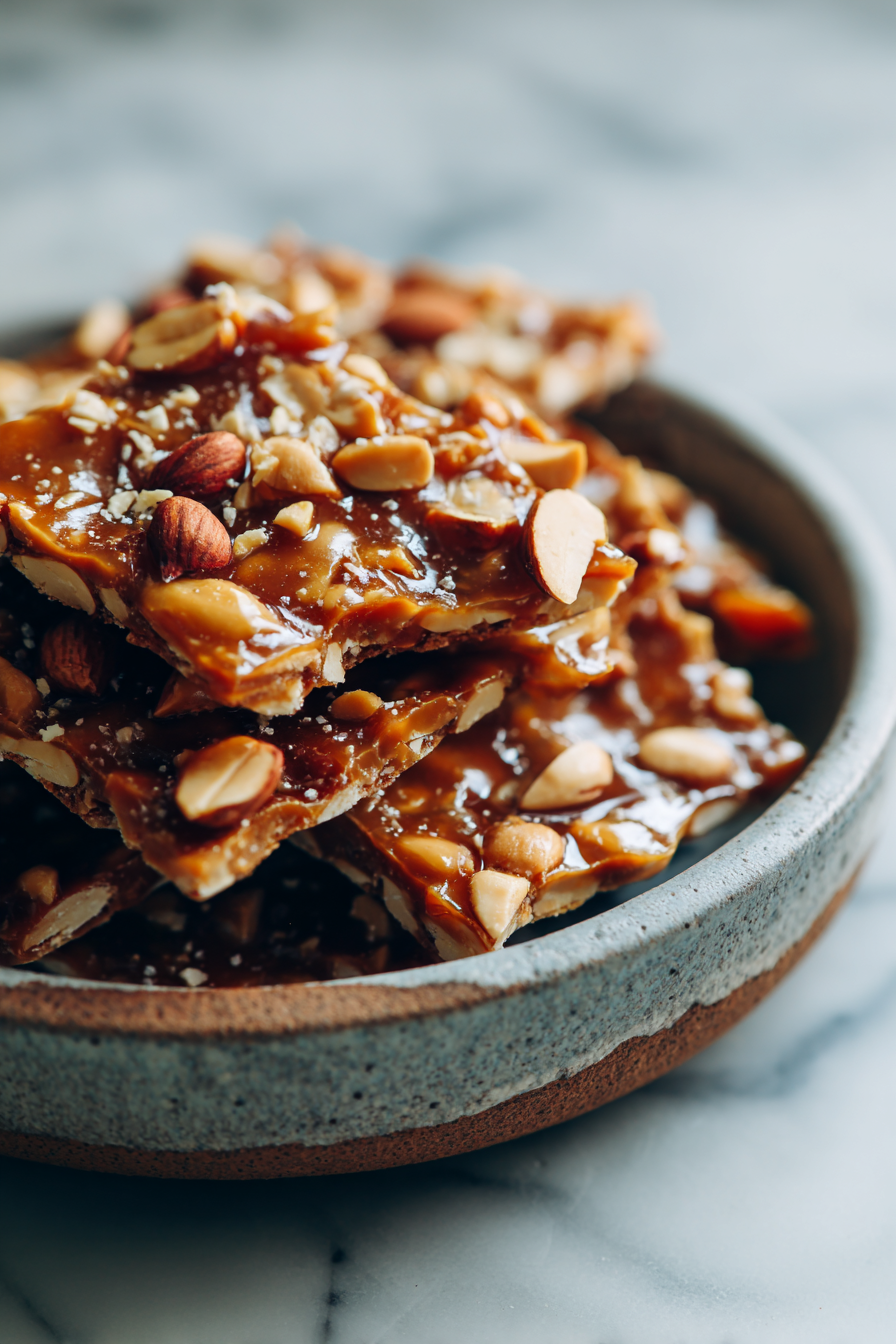 Jalapeño Peanut Brittle Recipe