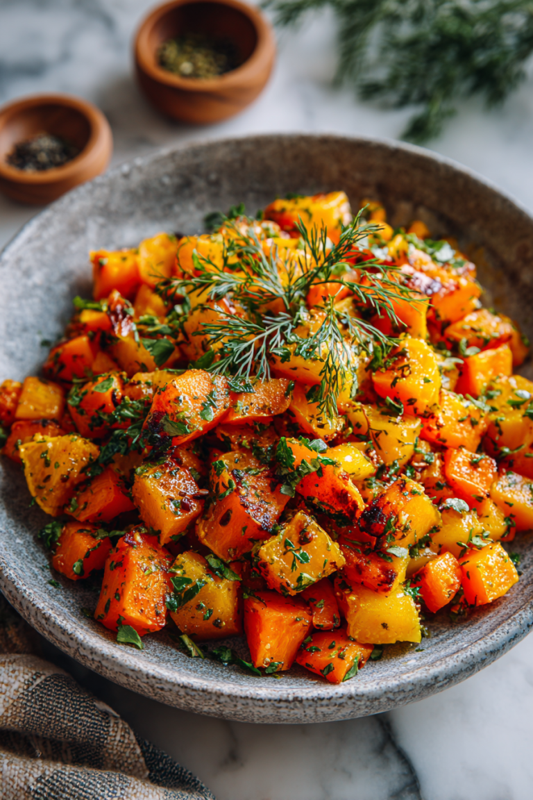 Maple Butternut Squash Apple Dinner Recipe