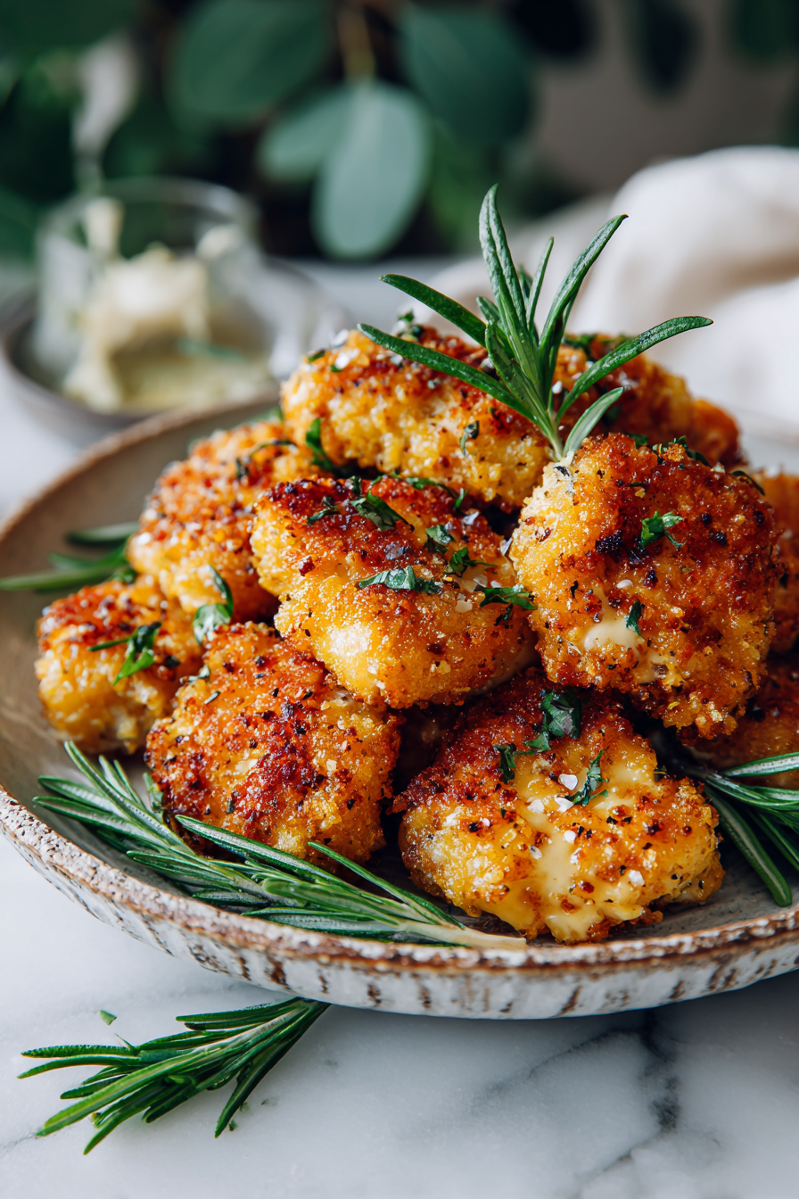 Maple Garlic Chicken Bites