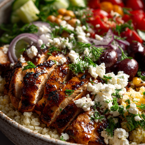 Mediterranean Chicken Bowl Recipe