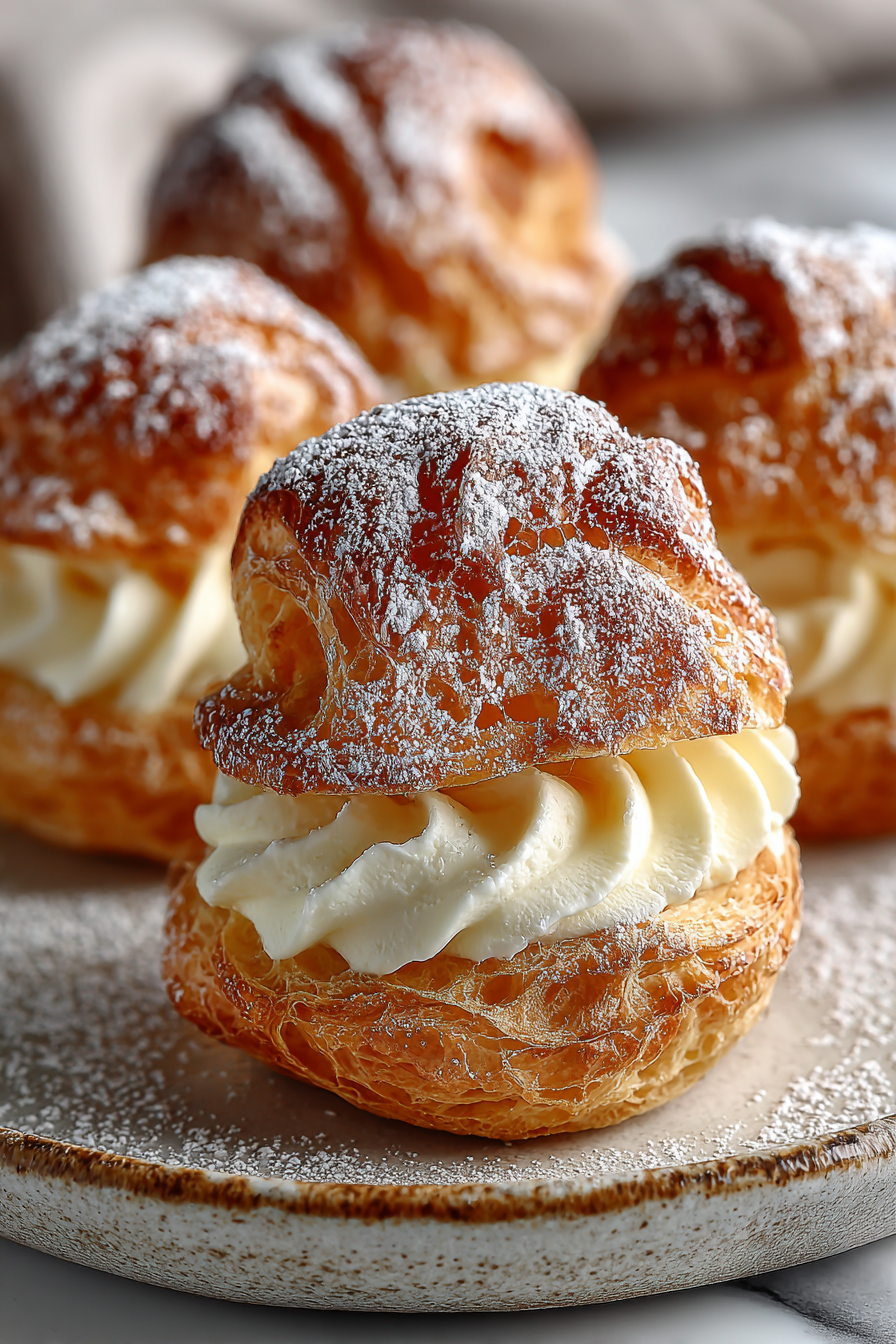 Mom's Famous Cream Puffs Recipe