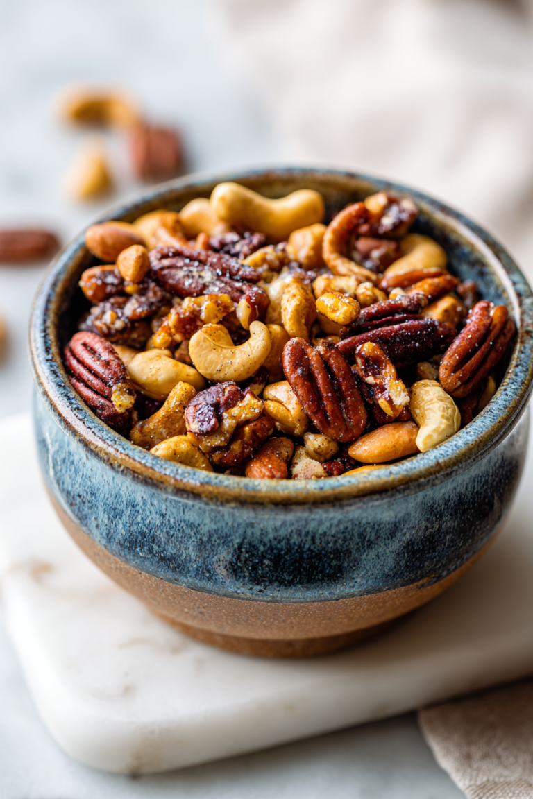Praline Crunch Oat Snack Mix
