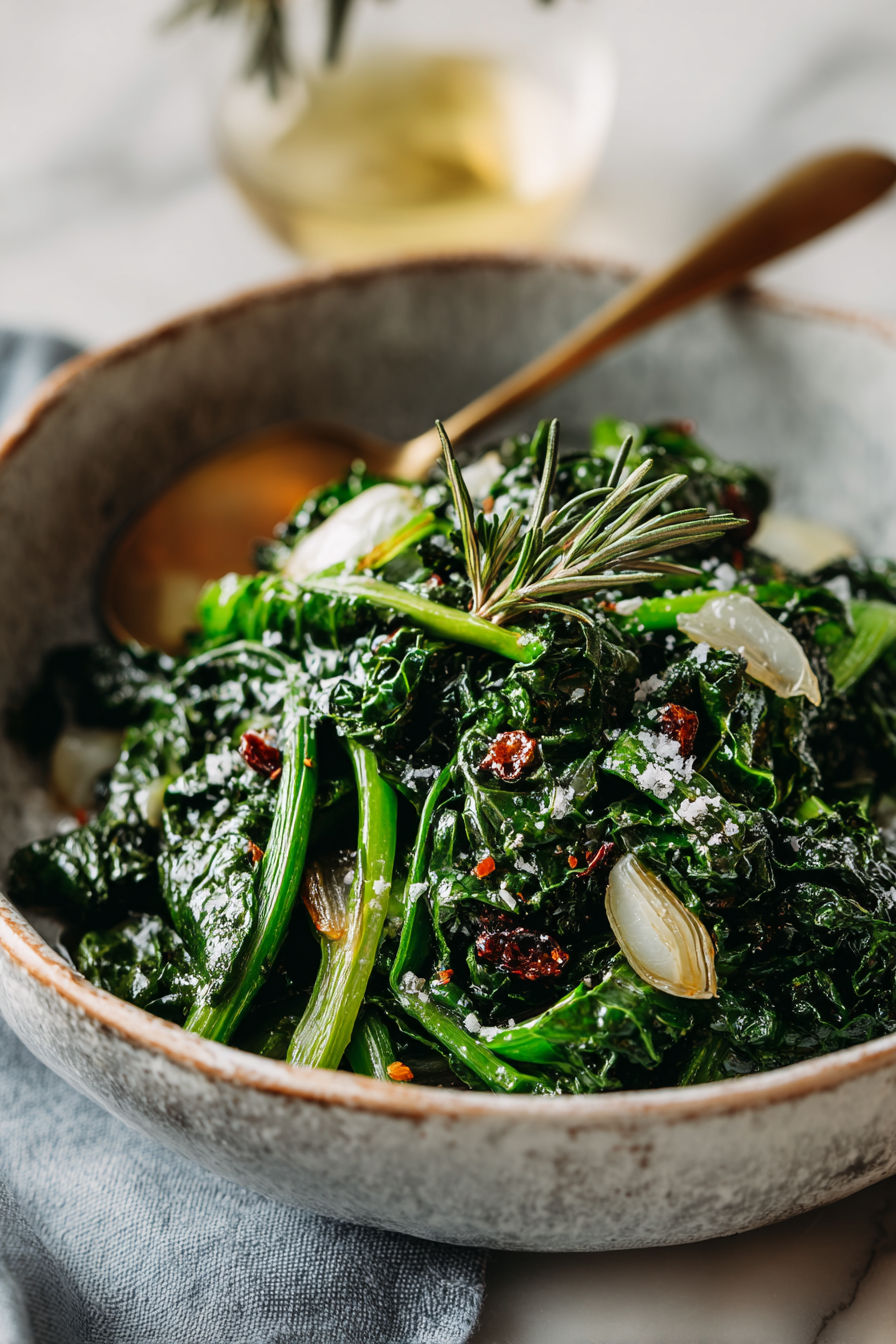 Provençal Greens Dinner Recipe