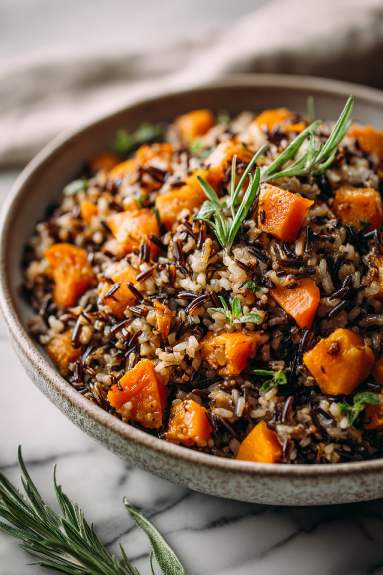 Pumpkin Wild Rice Dinner Recipe