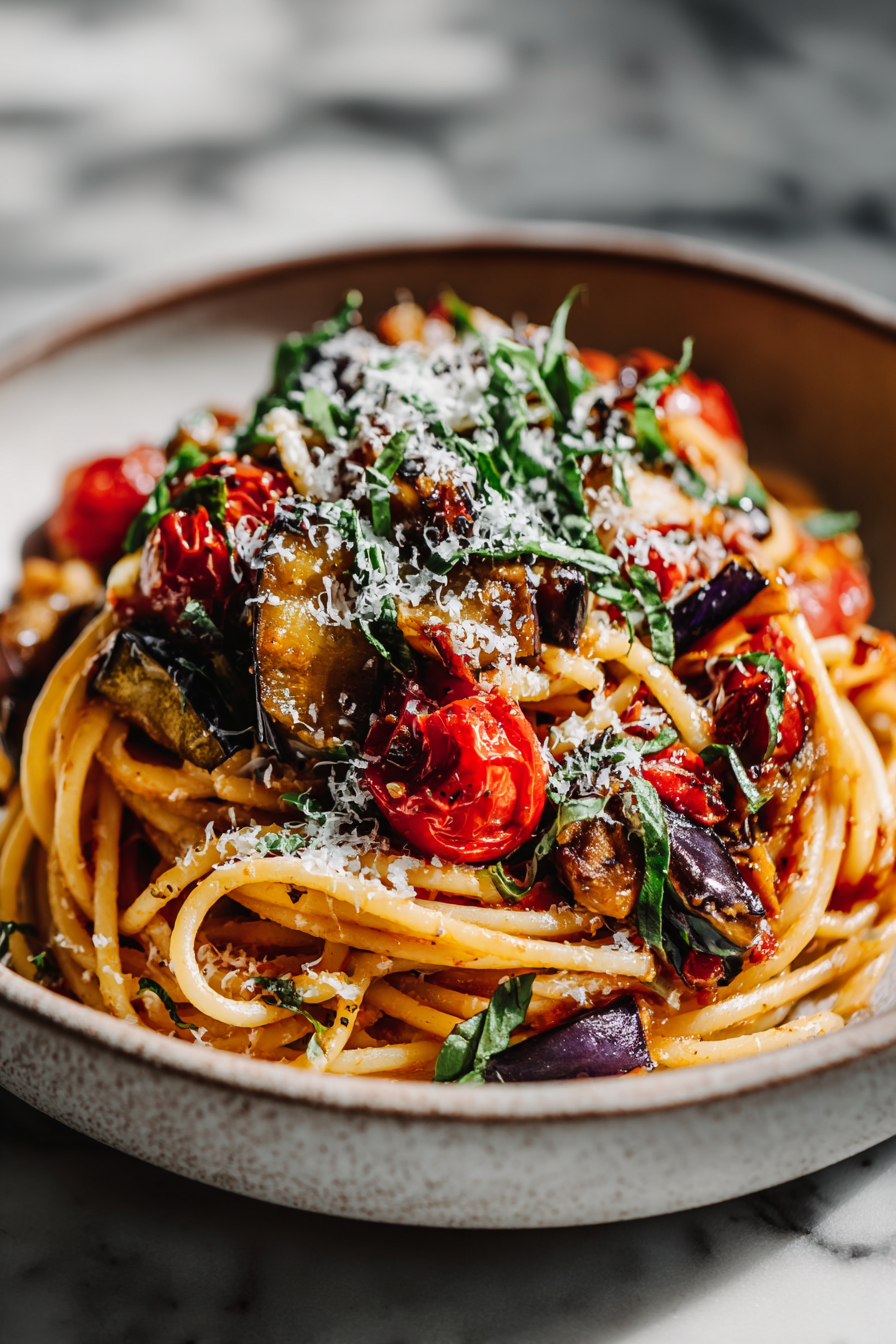 Roasted Eggplant Pasta Recipes