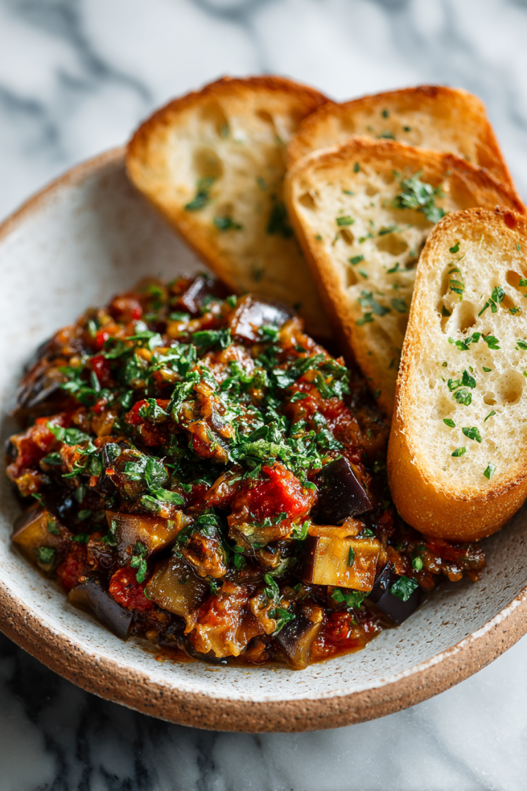 Sicilian Eggplant Caponata Recipe
