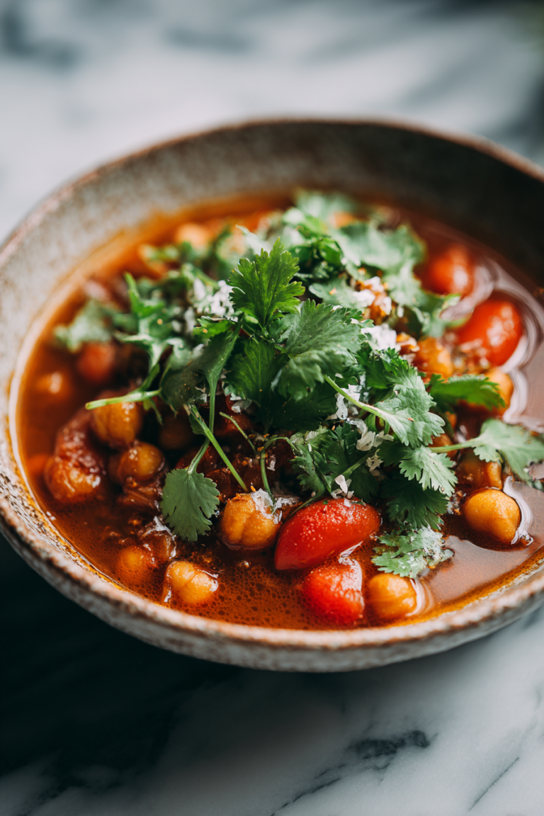 Spiced Tomato Chickpea Stew