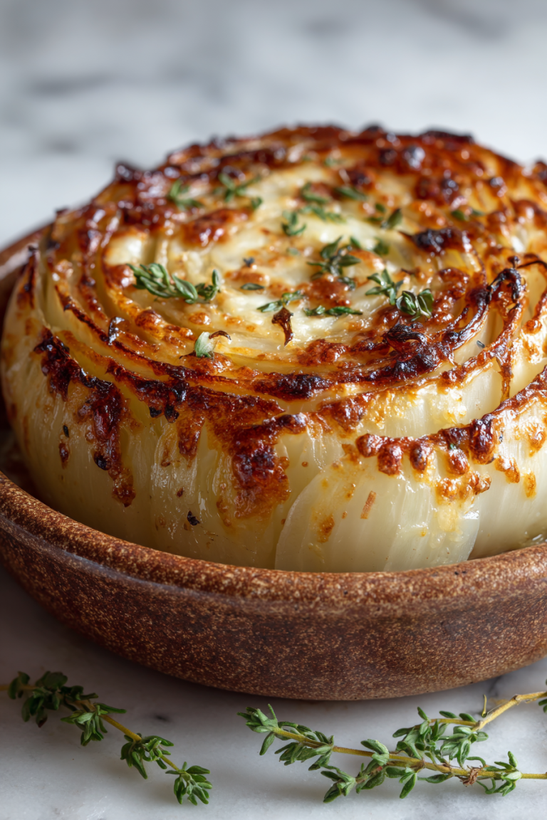 Tennessee Onions with Melted Cheese