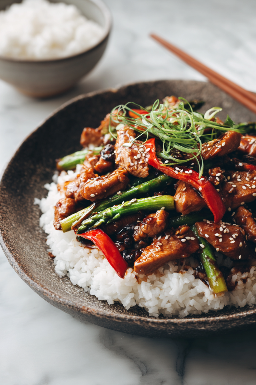 Teriyaki Chicken Stir Fry Recipe