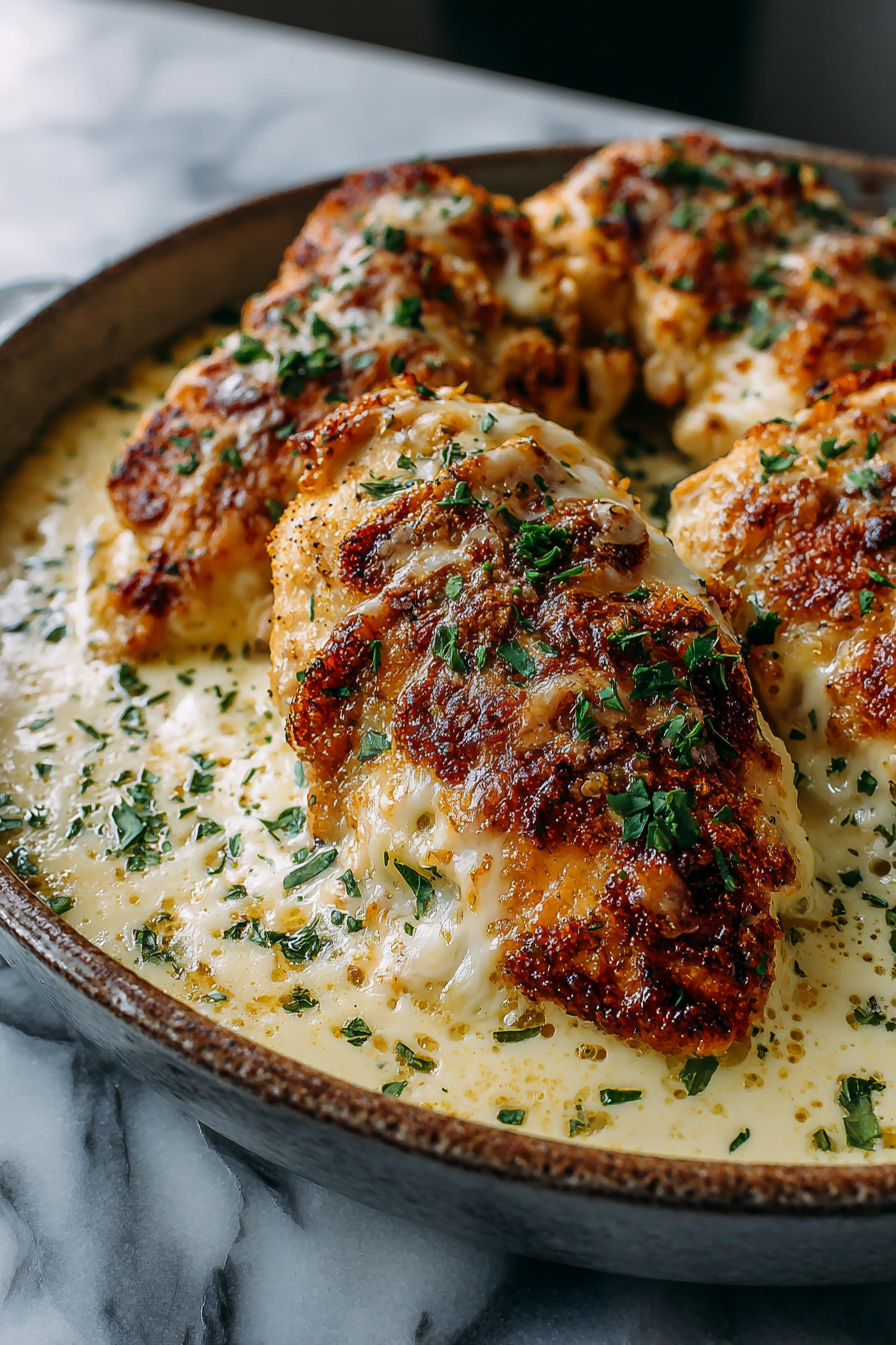 Twisted Velveeta Mozzarella Chicken Dinner