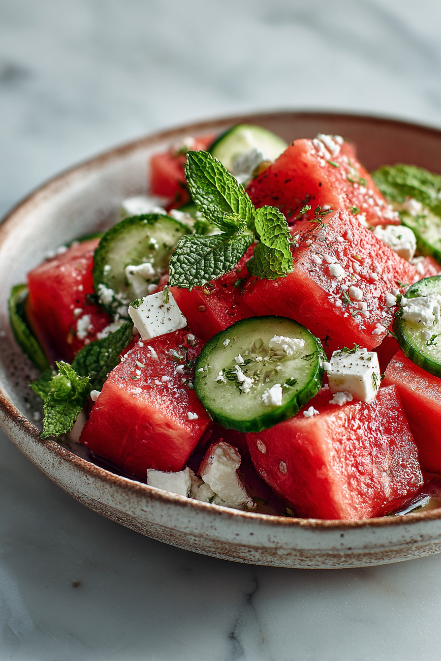 Watermelon Feta Salad Recipe